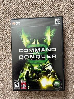EA Command & Conquer 3: Tiberium Wars PC Game - Black & Green